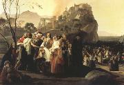 The Refugees of Parga (mk22) Francesco Hayez